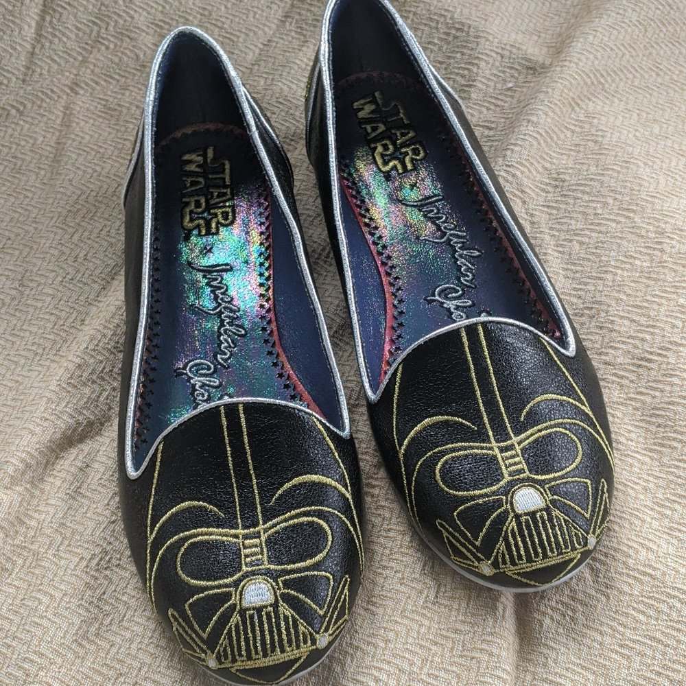 Irregular Choice - Star Wars Darth Vader Flats 8.5